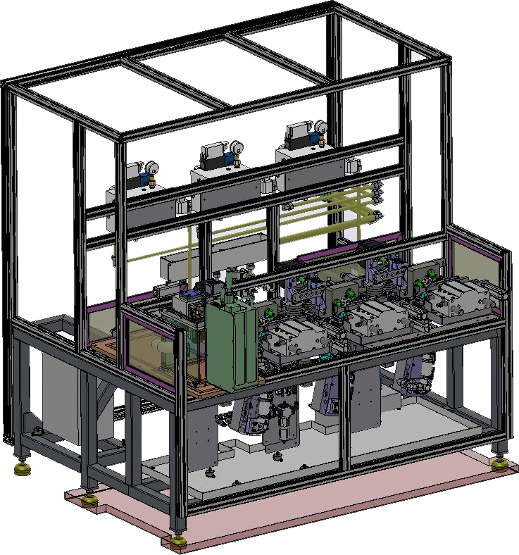 水、油泵装配及检测设备